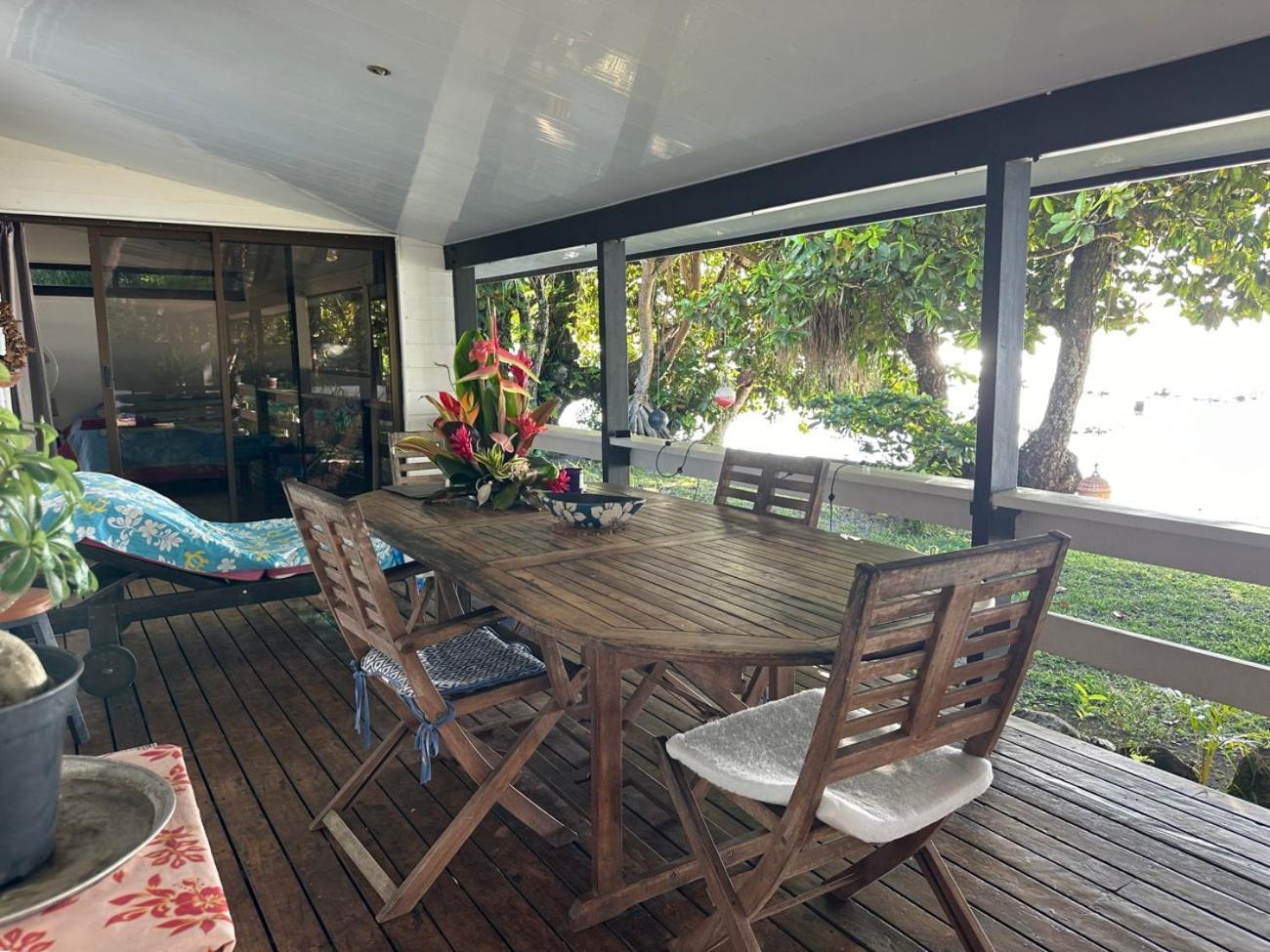Villa Miri Miri - Bord De Mer Prive Tevaitoa Exterior photo